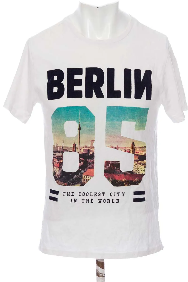 CAMISETA COLOR BLANCO  YOURBAN
