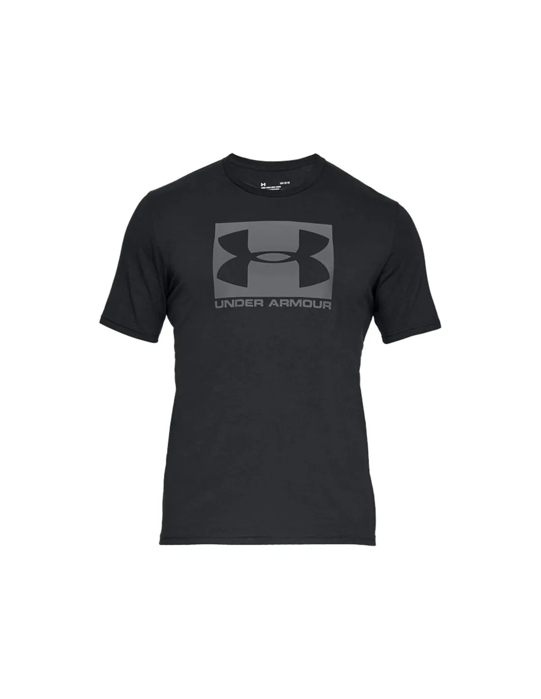 CAMISETA DE FITNESS UNDER ARMOUR BOXED SPORTSTYLE SSBLK HOMBRE