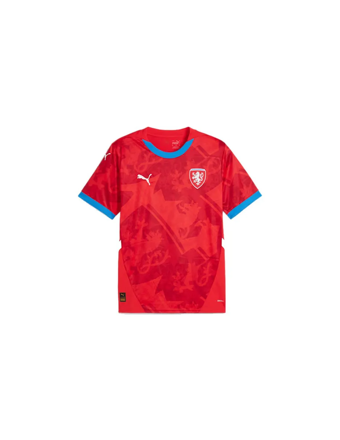 Camiseta de Fútbol Puma Repúplica Checa 2024 Hombre Rojo