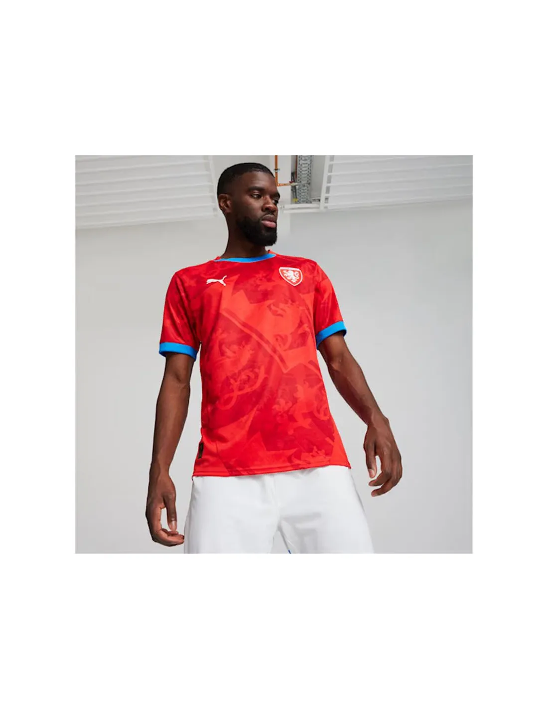 Camiseta de Fútbol Puma Repúplica Checa 2024 Hombre Rojo