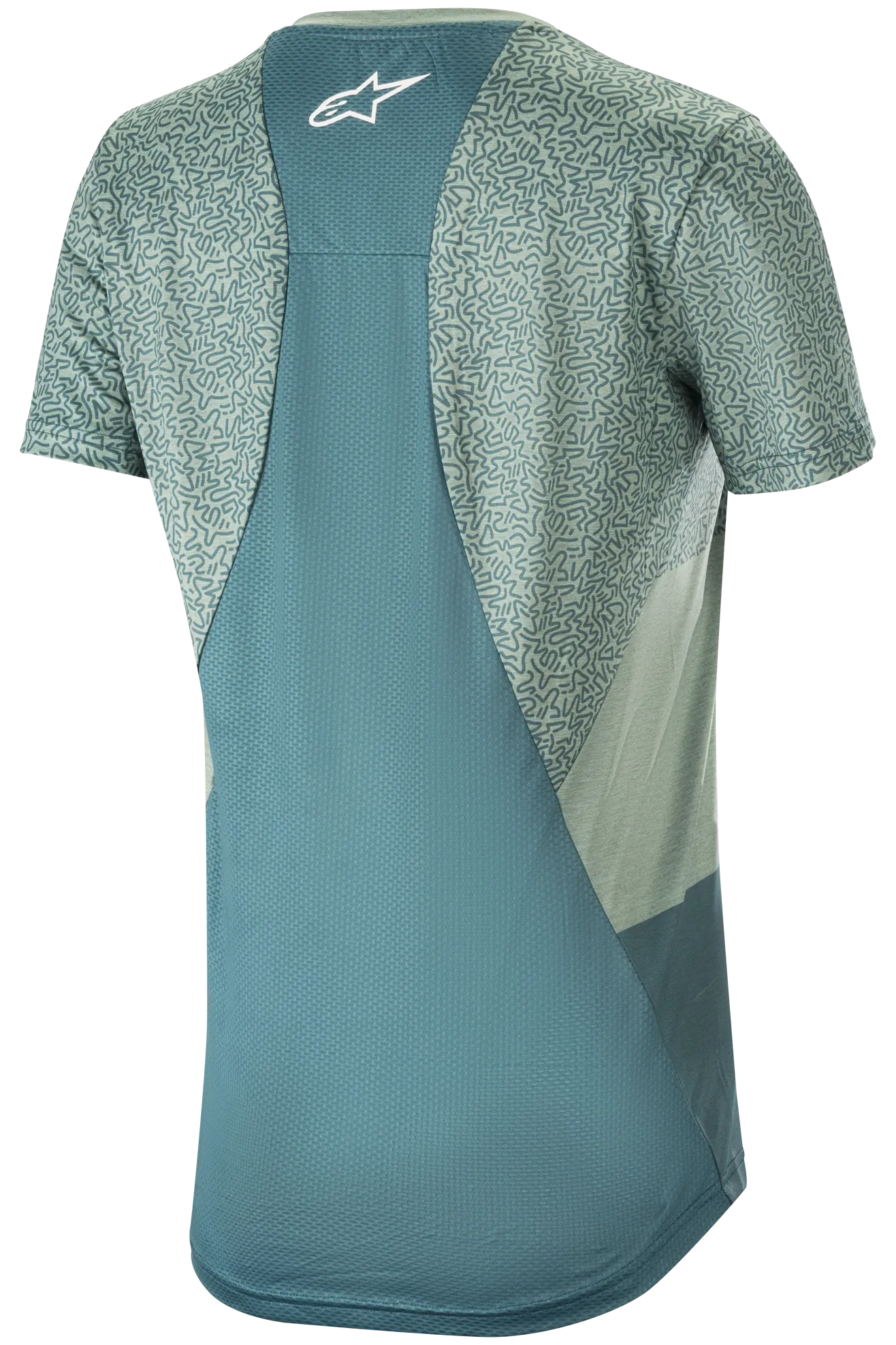 CAMISETA DE MTB MUJER ALPINESTARS STELLA ALPS 8.0 SS TURQUESAPETROL