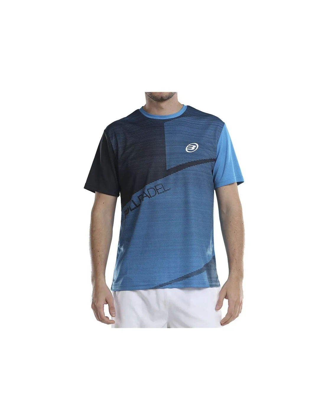 Camiseta de Pádel Bullpadel Afile Azul Bel Hombre