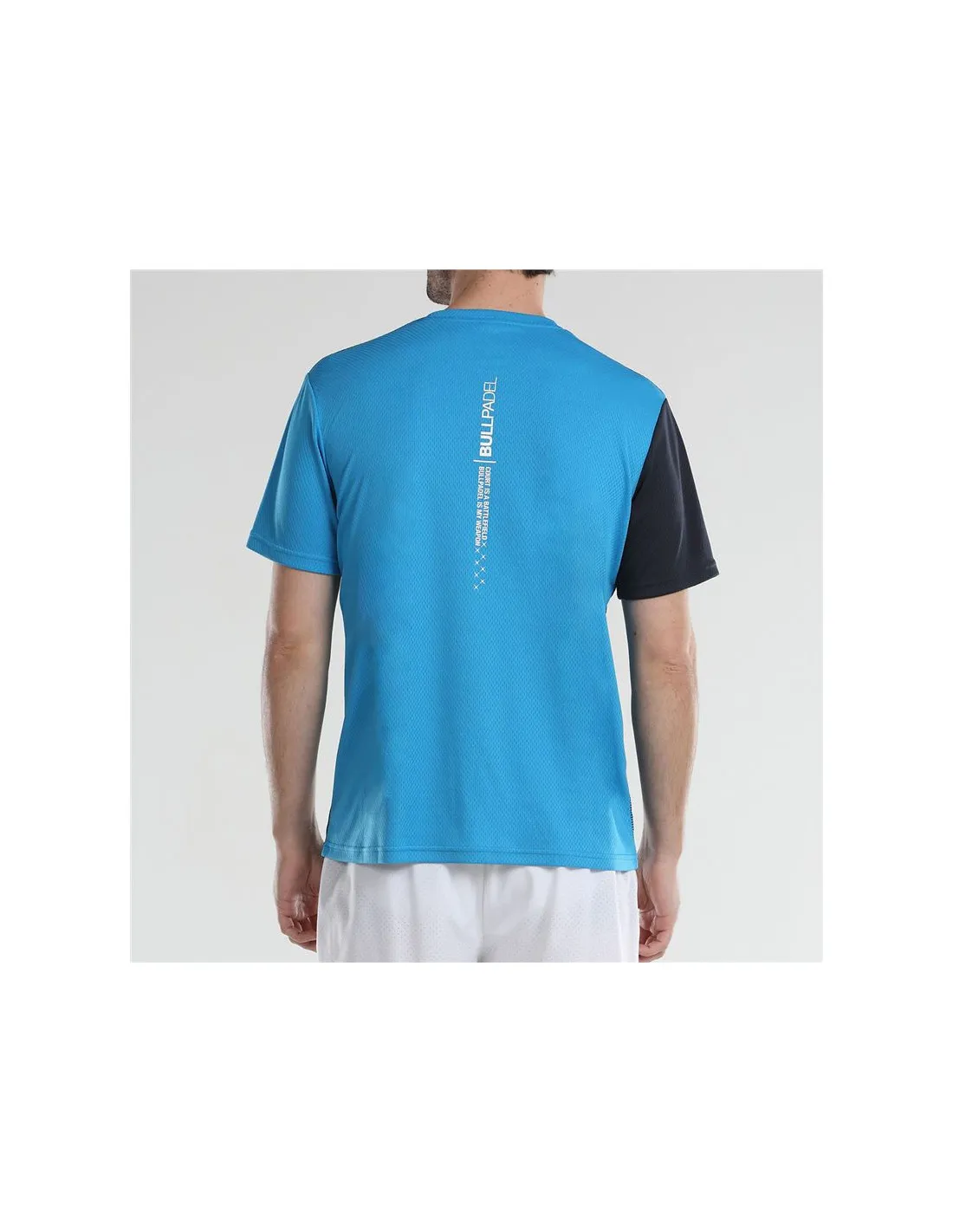 Camiseta de Pádel Bullpadel Afile Azul Bel Hombre
