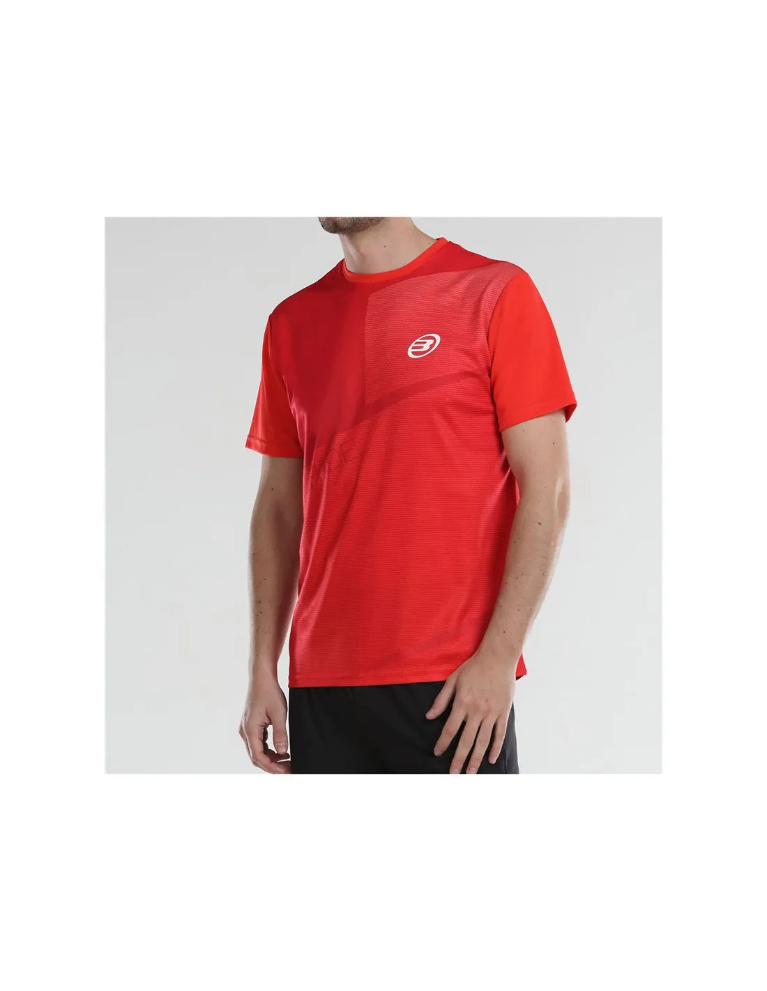 Camiseta de Pádel Bullpadel Afile Cereza Hombre