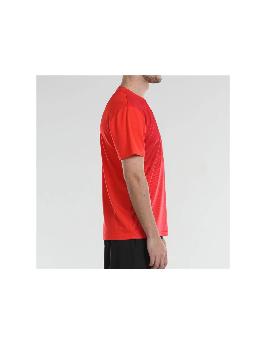 Camiseta de Pádel Bullpadel Afile Cereza Hombre