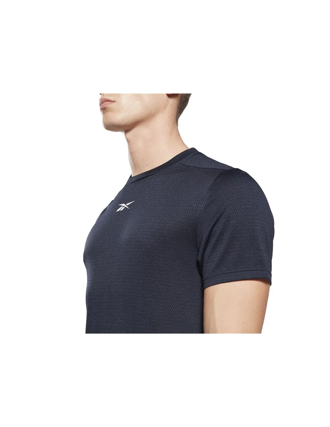 Camiseta de training Reebok Workout Ready Mélange Navy