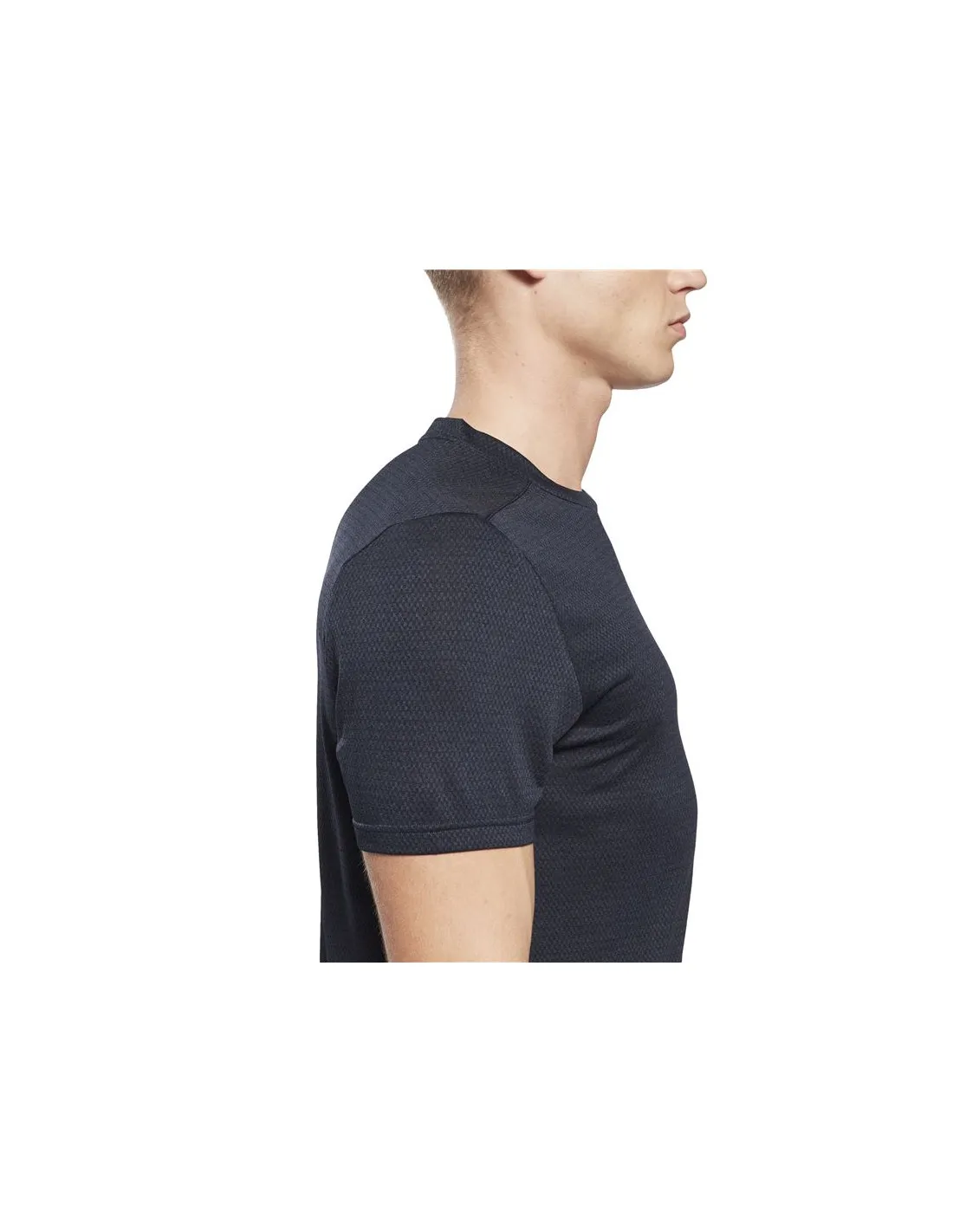 Camiseta de training Reebok Workout Ready Mélange Navy
