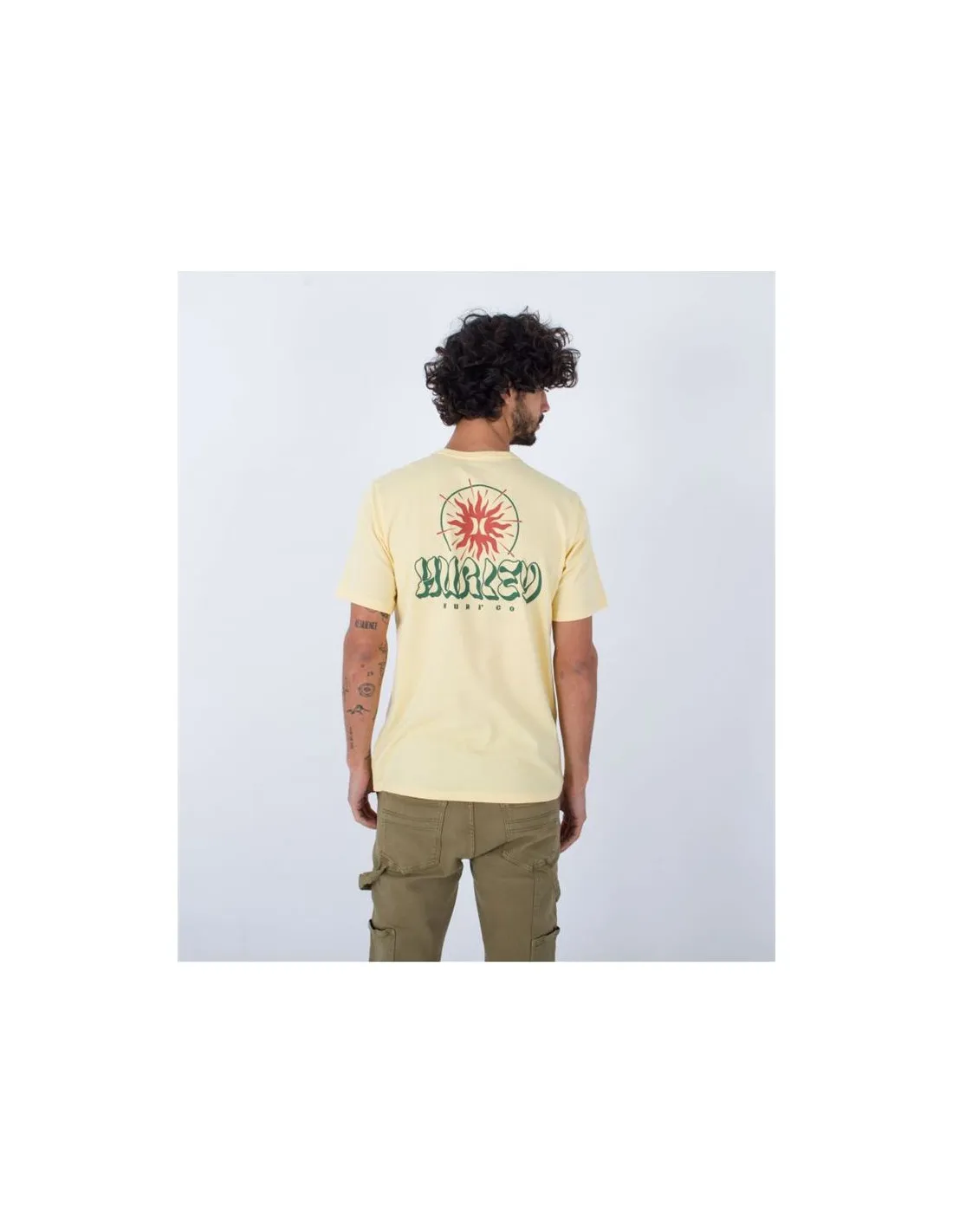 Camiseta Hurley Evd Exp Sun Is Shinning Hombre