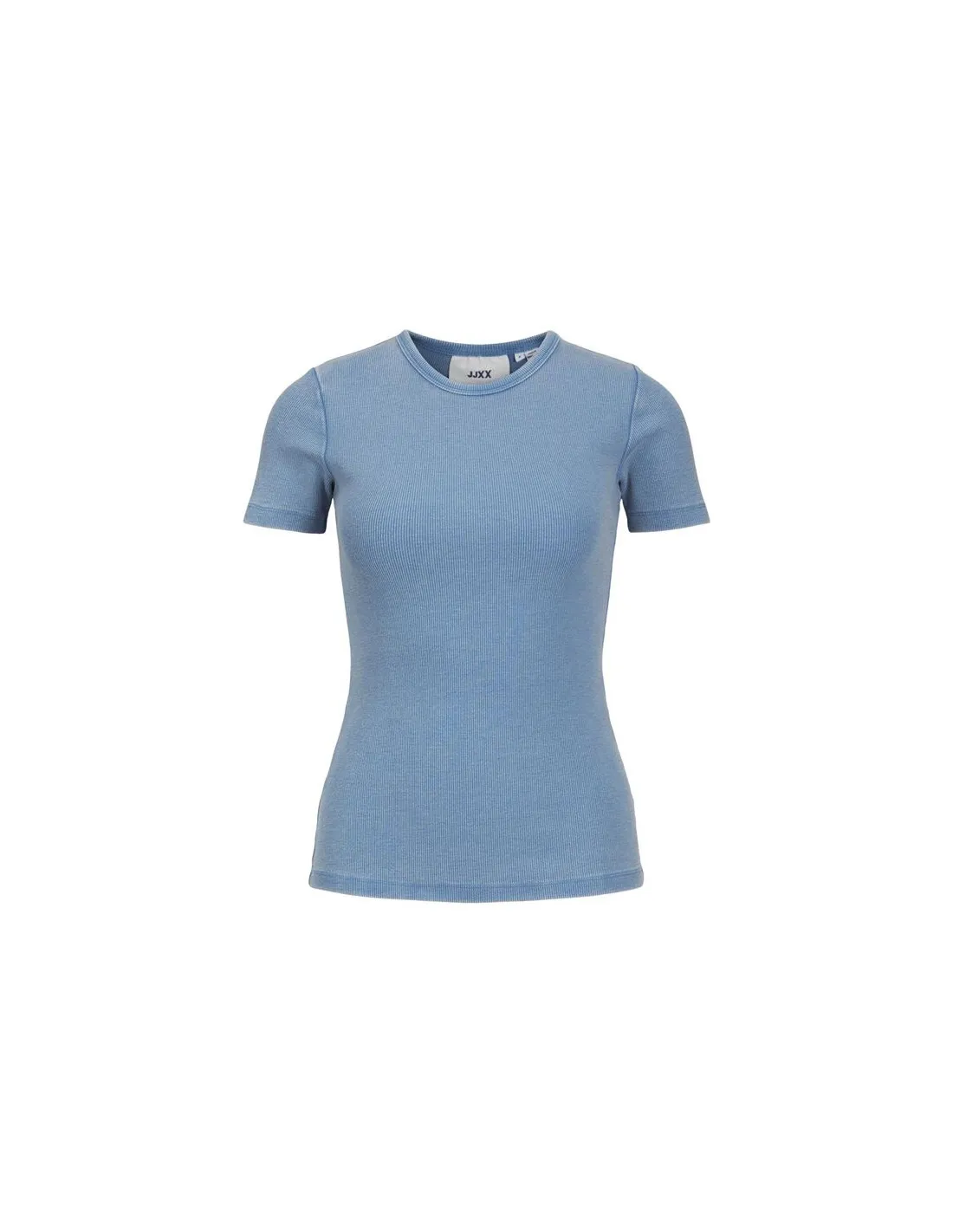 Camiseta Jack & Jones Jxfrankie Wash Ss Mujer Azul