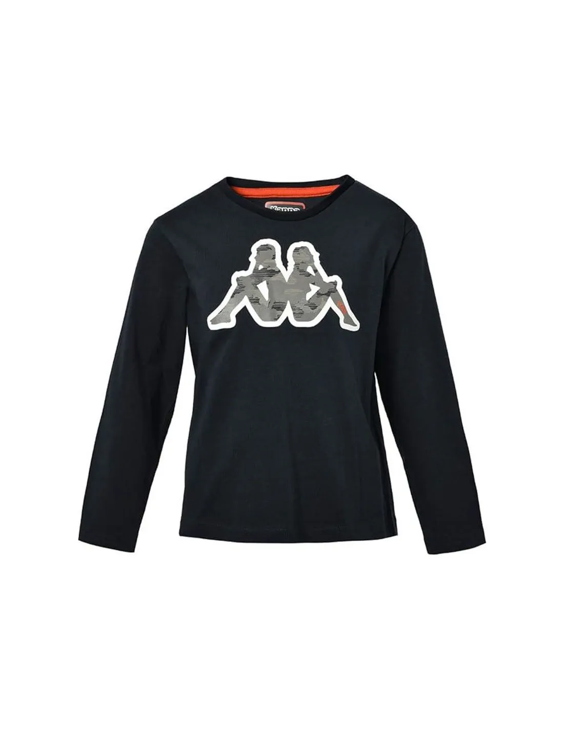 Camiseta Kappa Bachi Tee Azul Marino Niño