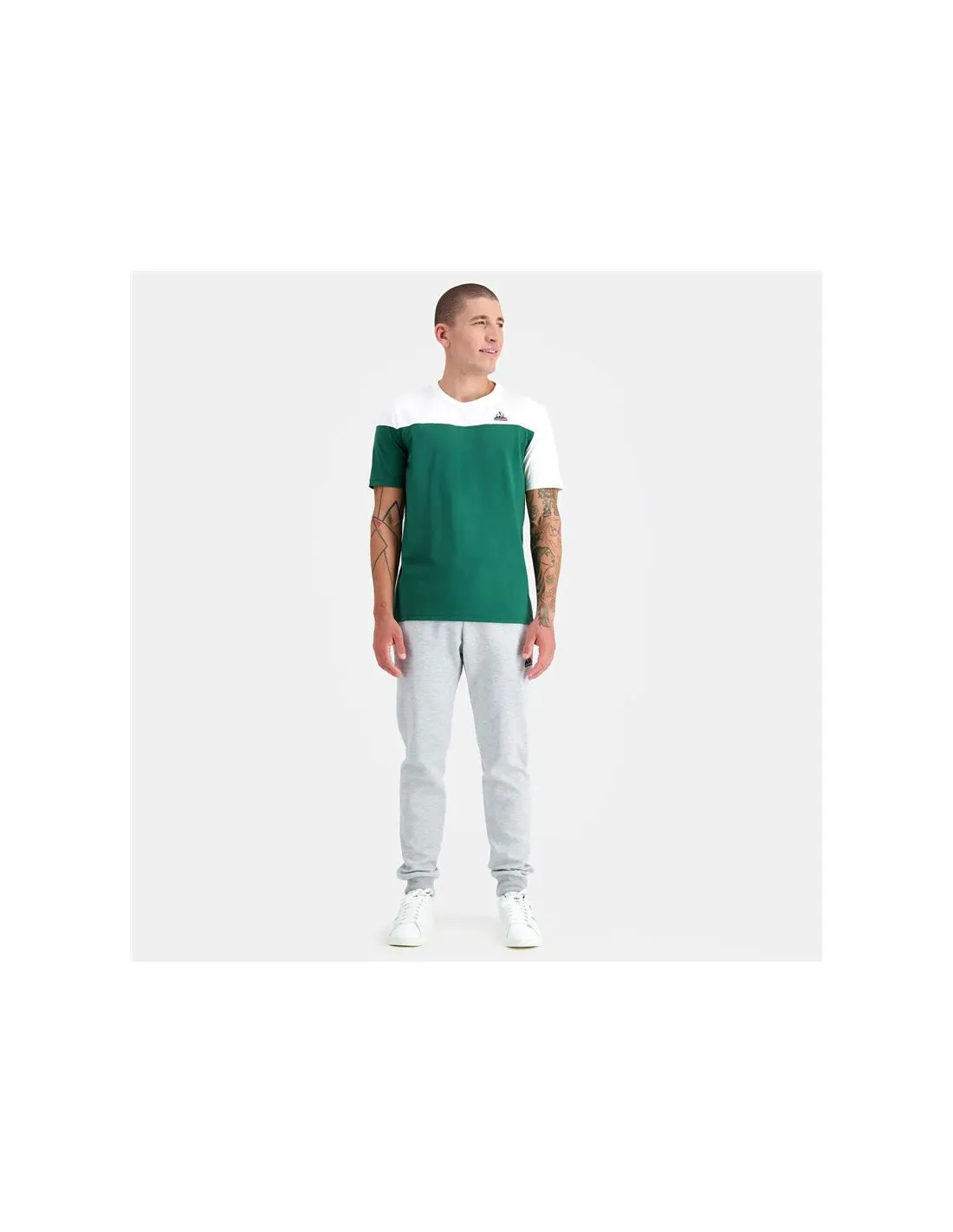 Camiseta Le Coq Sportif Nª 3 Essentiels Verde Hombre