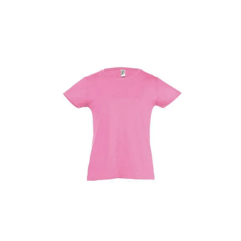 Camiseta Lisa Manga Corta Niña Cherry de Sol's