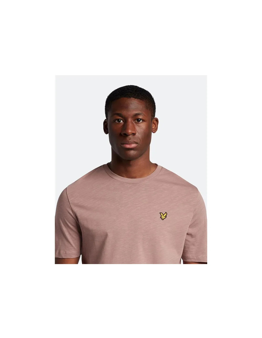 CAMISETA LYLE & SCOTT V1SLUB HOMBRE ROSA