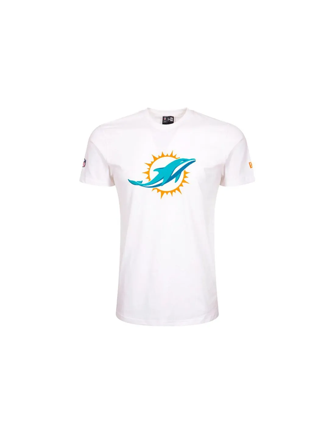 Camiseta New Era Miami Dolphins NFL Regular Hombre Blanco