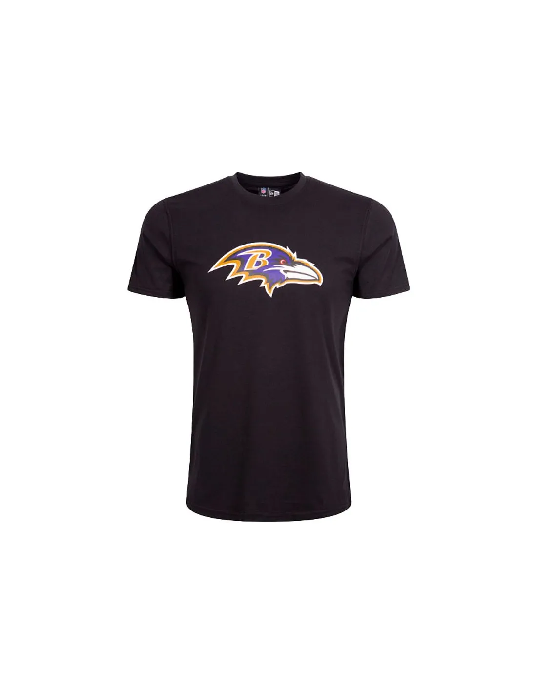 Camiseta New Era Ravens NFL Regular Hombre Negro