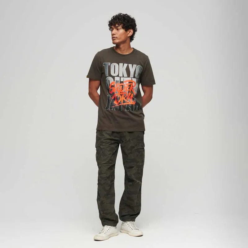 Camiseta Para Hombre Photographic Skate Logo Superdry