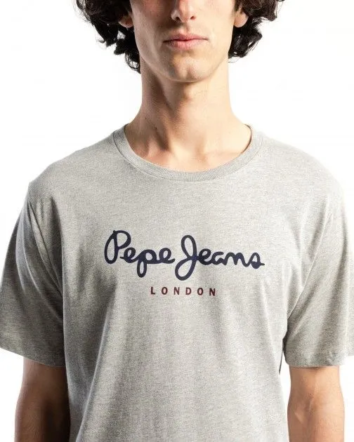 Camiseta Pepe Jeans London Eggo N PM508208 Gris
