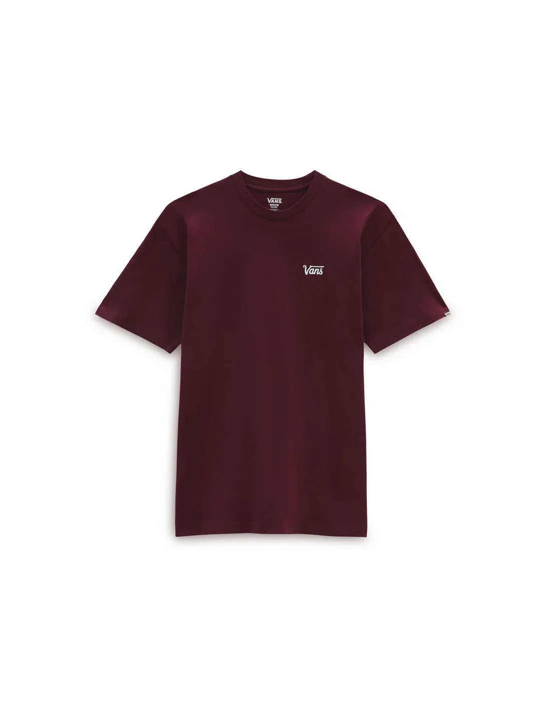 CAMISETA VANS MINI SCRIPTB BRGDY GRANATE HOMBRE