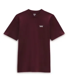 Camiseta Vans Mini Script-B Brgdy Granate Hombre