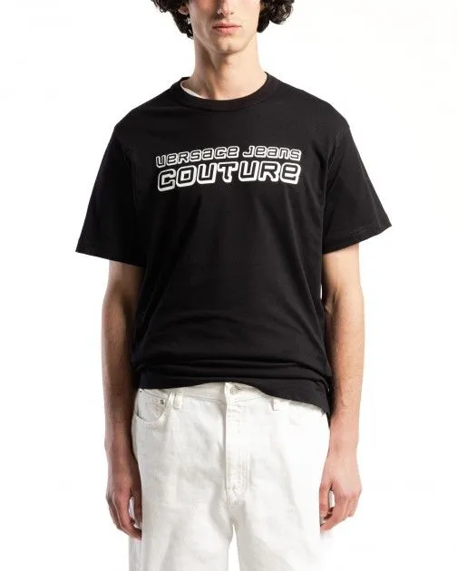 Camiseta Versace Jeans Couture 76GAHC04 Negro