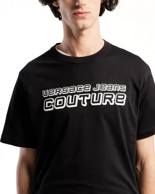 Camiseta Versace Jeans Couture 76GAHC04 Negro