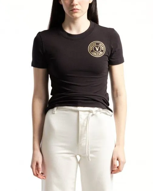 Camiseta Versace Jeans Couture 76HAHT02 Negro