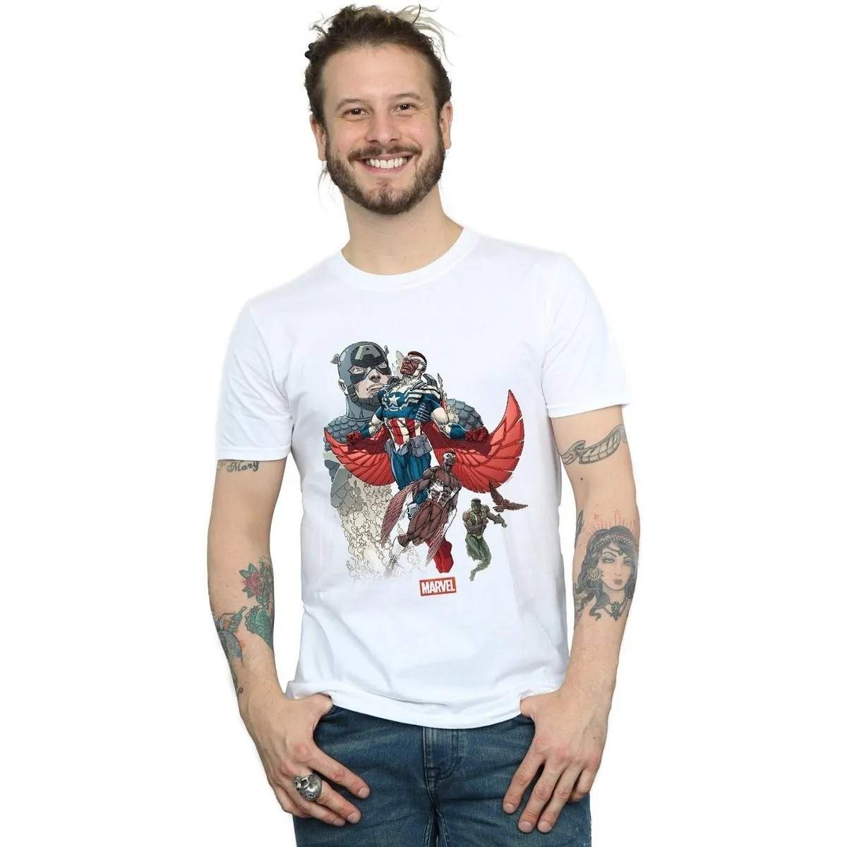 Captain America Falcon Evolution