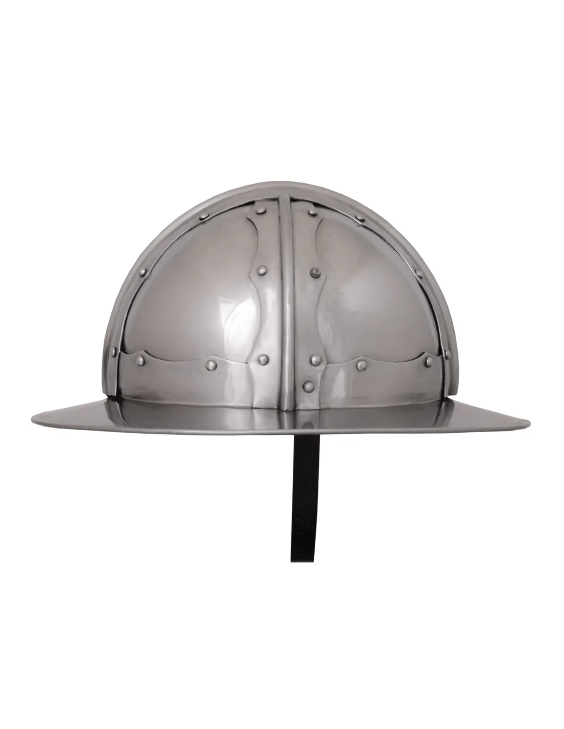 Casco medieval Kettle Italiano, siglo XV