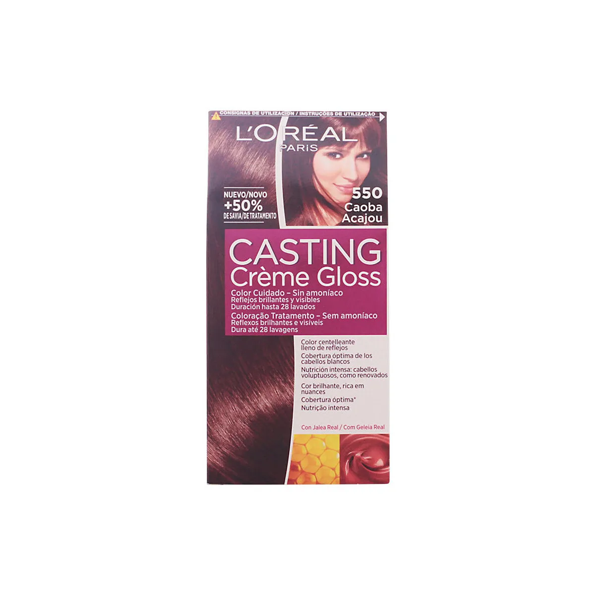 CASTING CREME GLOSS 550CAOBA