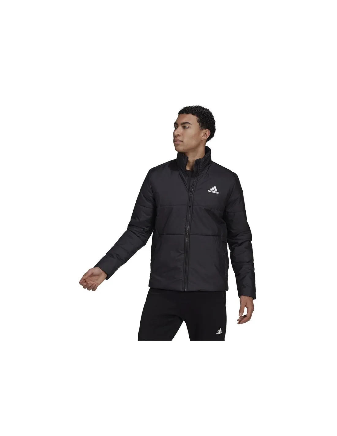 Chaqueta adidas BSC Insulated 3 bandas Hombre Black