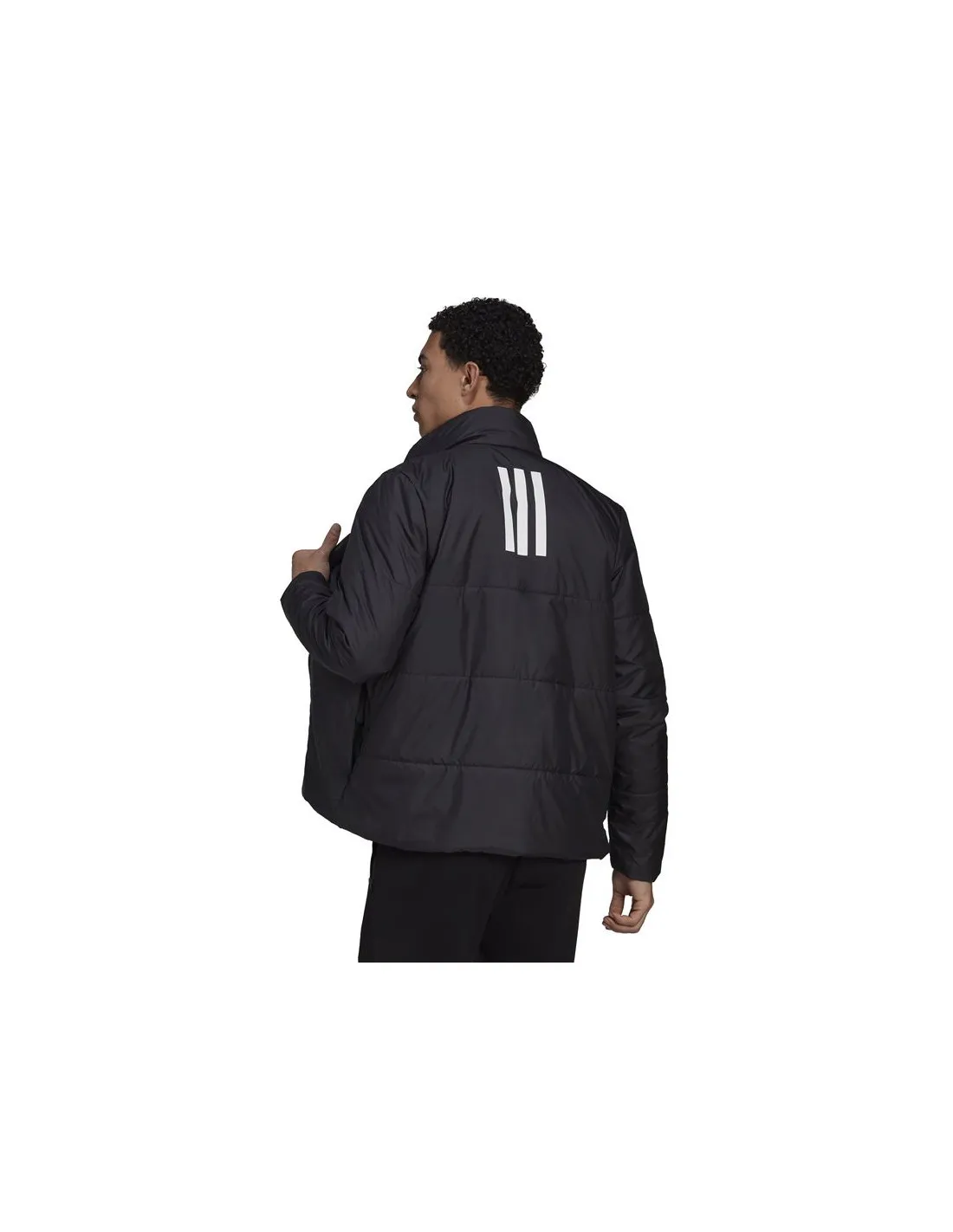 Chaqueta adidas BSC Insulated 3 bandas Hombre Black