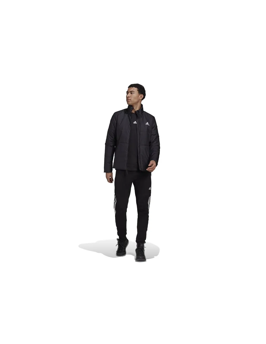 Chaqueta adidas BSC Insulated 3 bandas Hombre Black