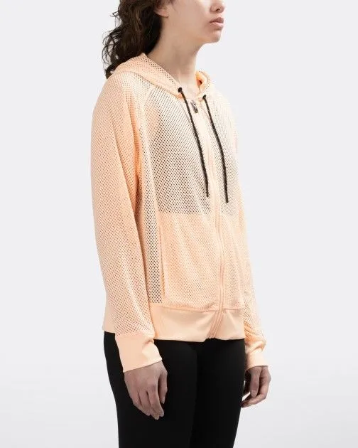 Chaqueta con capucha DKNY Sport DP2J9281 Salmón