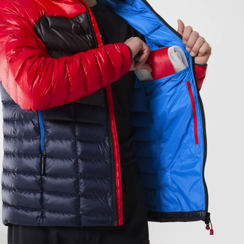 Chaqueta con capucha Millet Trilogy Diamond Down (SAPHIR/RED) Hombre