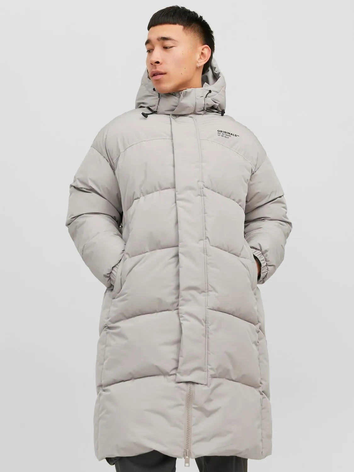 Chaqueta corta acolchada | Gris claro | Jack & Jones®