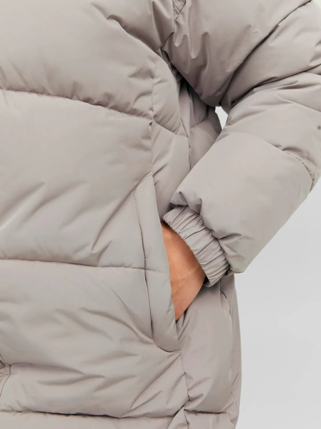 Chaqueta corta acolchada | Gris claro | Jack & Jones®