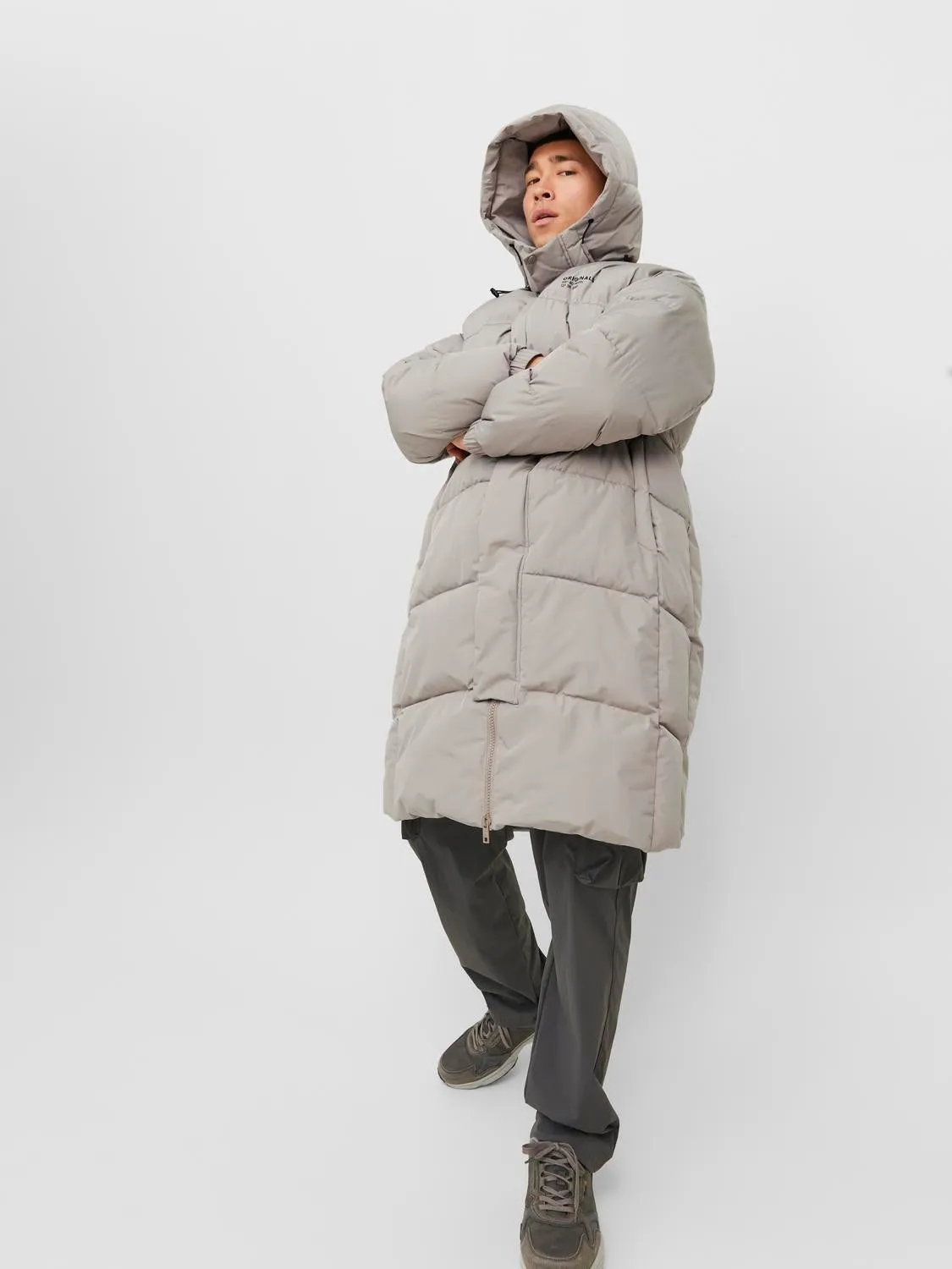 Chaqueta corta acolchada | Gris claro | Jack & Jones®