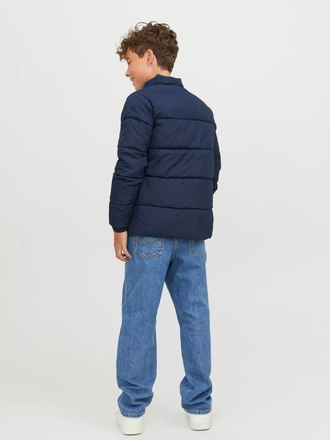 Chaqueta corta acolchada Junior | Azul oscuro | Jack & Jones®