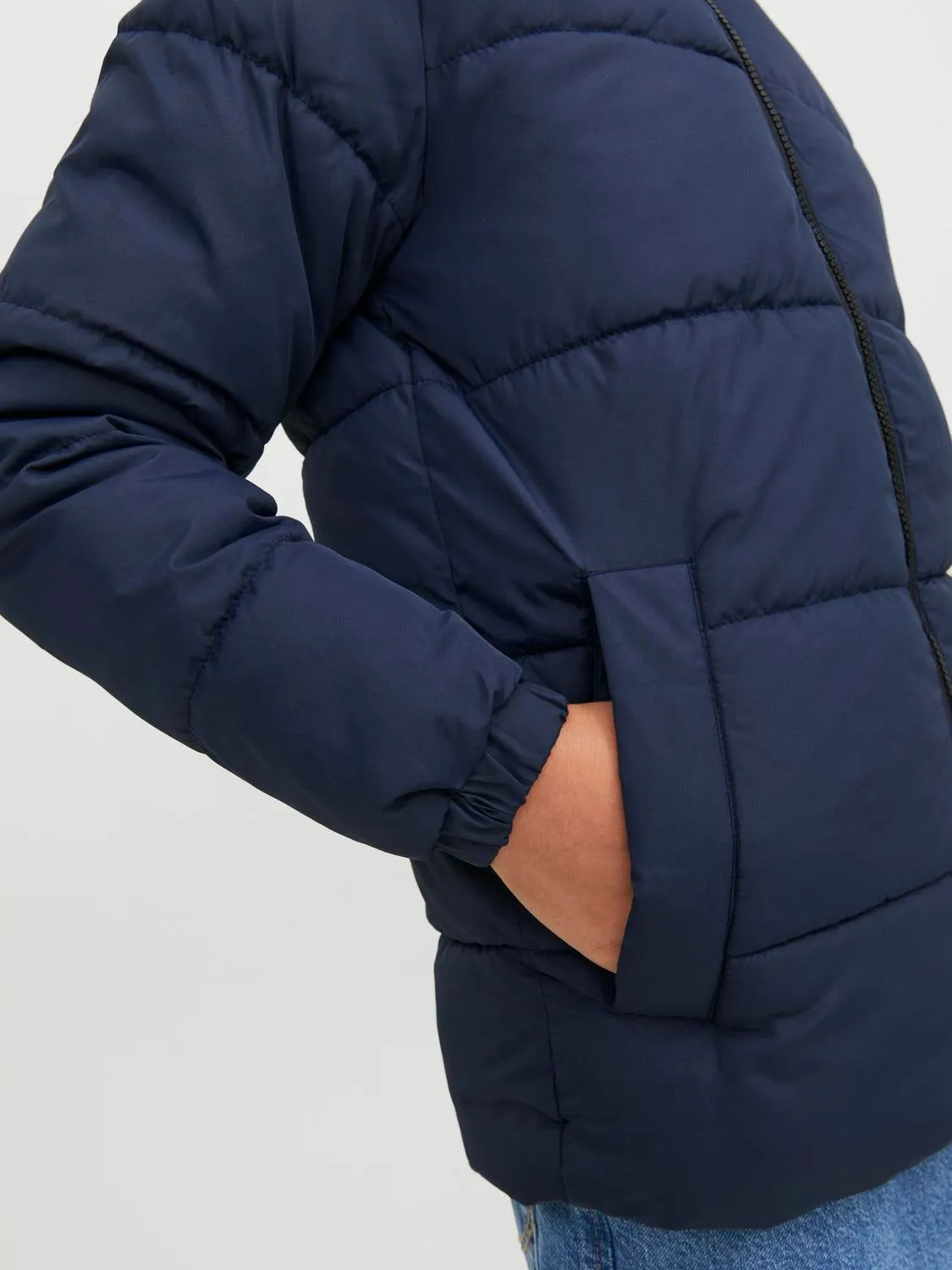 Chaqueta corta acolchada Junior | Azul oscuro | Jack & Jones®