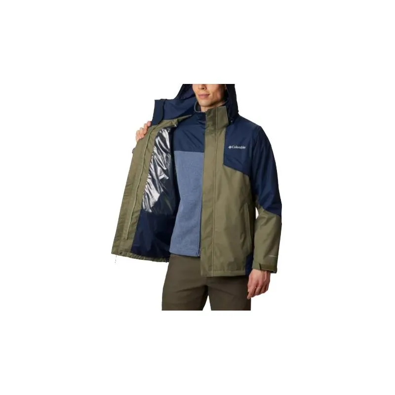 Chaqueta de invierno para hombre Columbia Bugaboo II Fleece Ic (Stone Green)