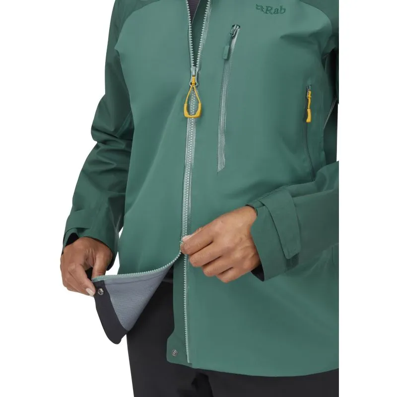 CHAQUETA DE PROTECCIóN RAB LATOK MOUNTAIN GORETEX (PIZARRA VERDE/EUCALIPTO) MUJER