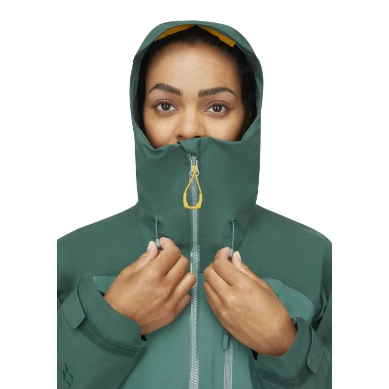 CHAQUETA DE PROTECCIóN RAB LATOK MOUNTAIN GORETEX (PIZARRA VERDE/EUCALIPTO) MUJER