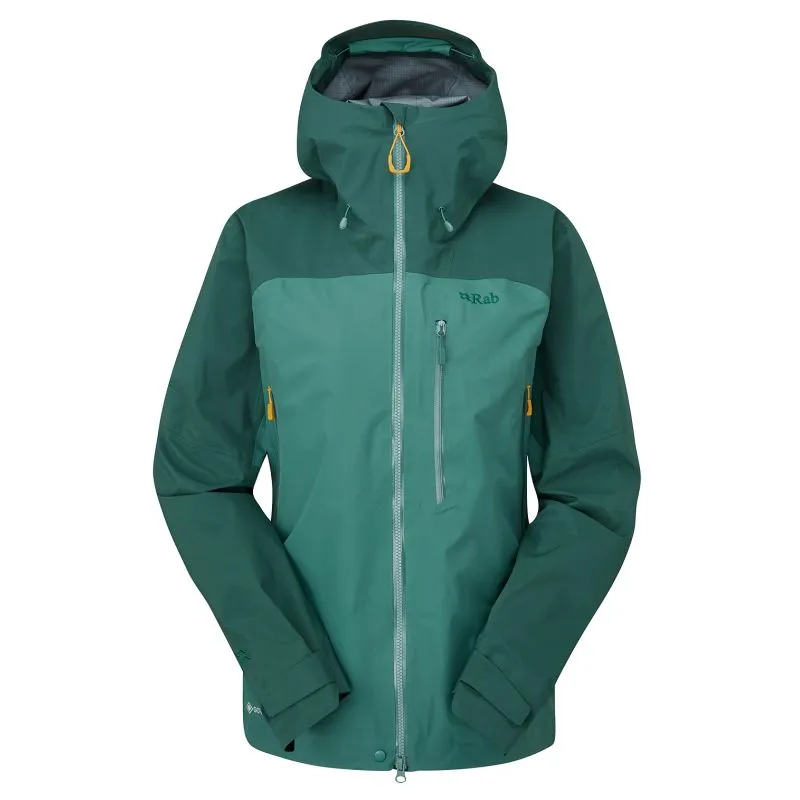 CHAQUETA DE PROTECCIóN RAB LATOK MOUNTAIN GORETEX (PIZARRA VERDE/EUCALIPTO) MUJER