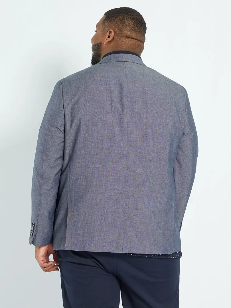 CHAQUETA DE TRAJE REGULAR  NEGRO IRIS