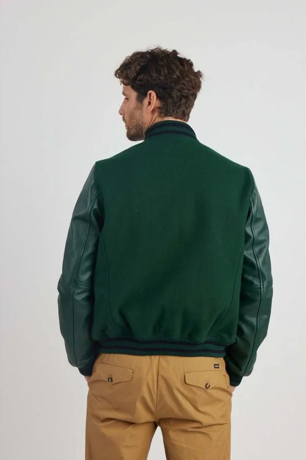 Chaqueta Hombre Redskins Oxford Hatch Forest Green