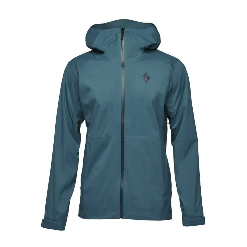 Chaqueta impermeable para hombre Black Diamond Stormline Stretch Rain Shell (Creek Blue)