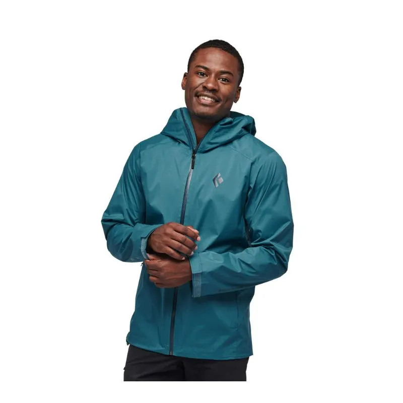 Chaqueta impermeable para hombre Black Diamond Stormline Stretch Rain Shell (Creek Blue)