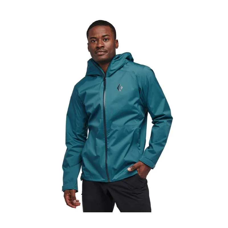 Chaqueta impermeable para hombre Black Diamond Stormline Stretch Rain Shell (Creek Blue)