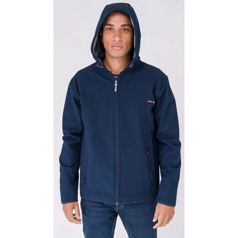 Chaqueta marinera softshell hombre
