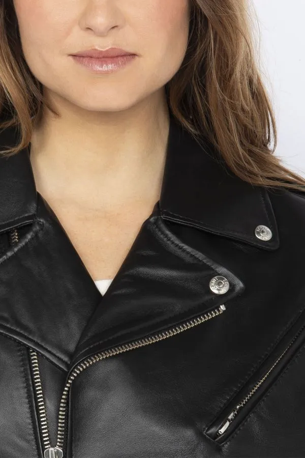 Chaqueta Mujeres Schott Lcwaubrey Black